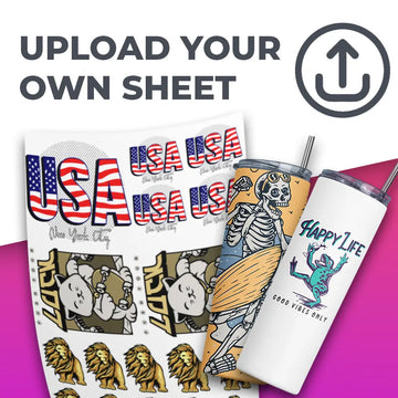 Upload Your Own Sublimation Gang Sheet