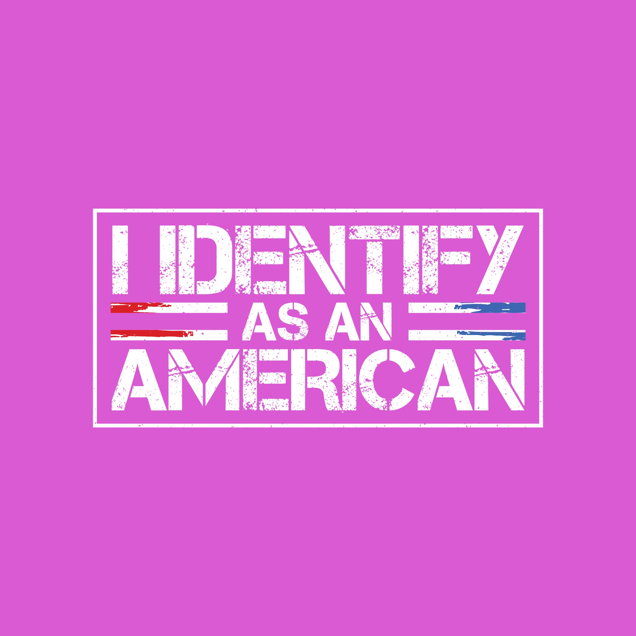I Identify as an American (White)