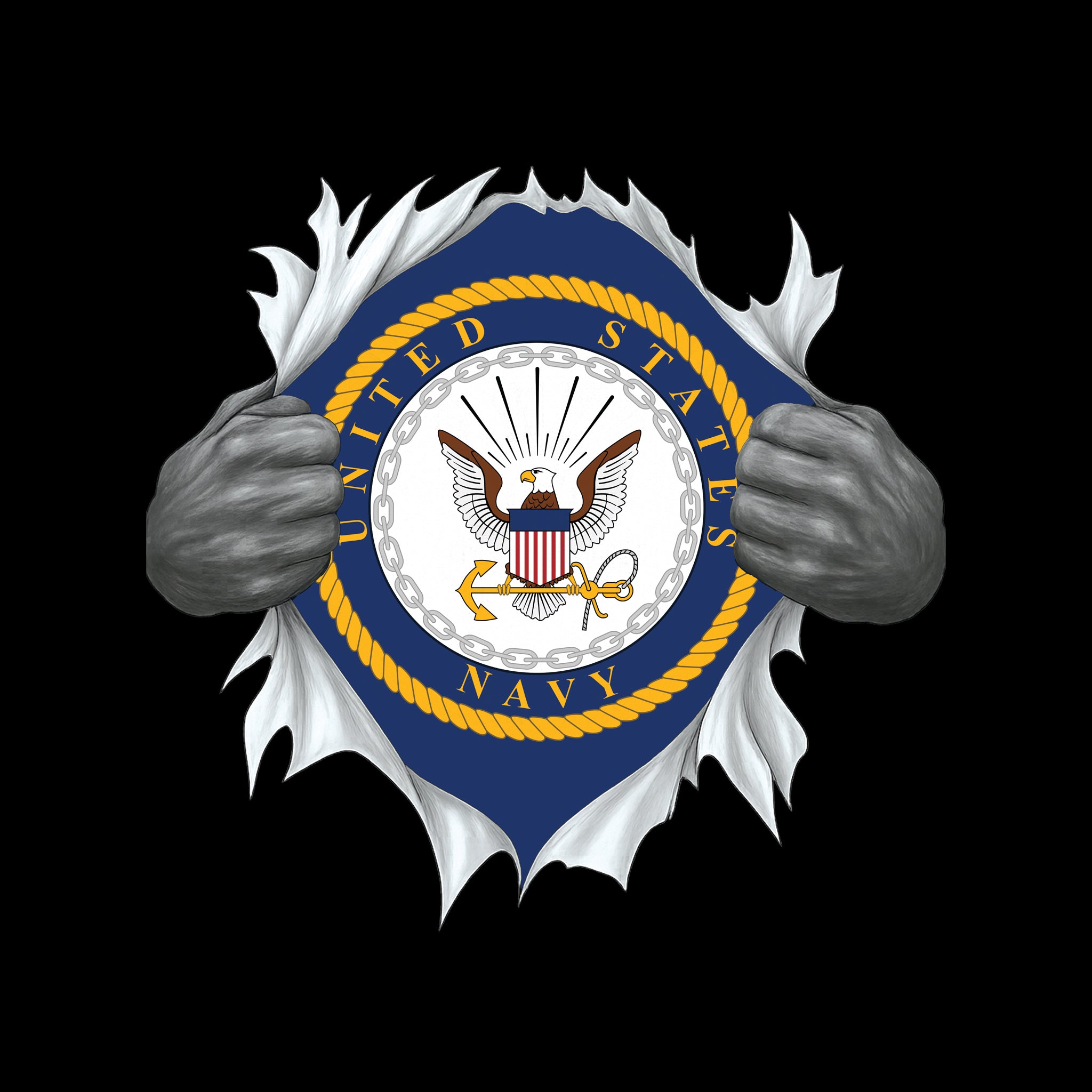 Chest Rip US Navy