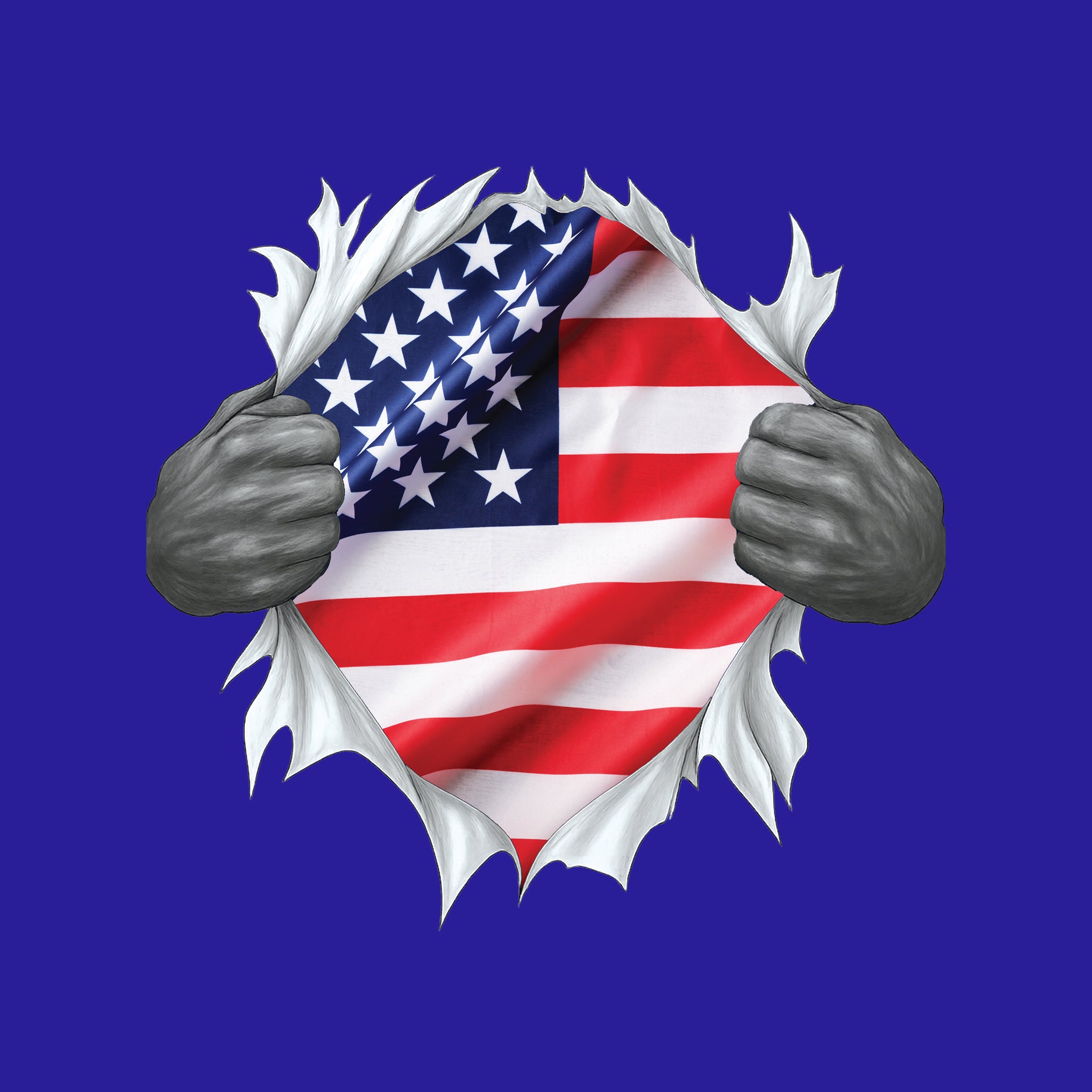 Chest Rip US Flag