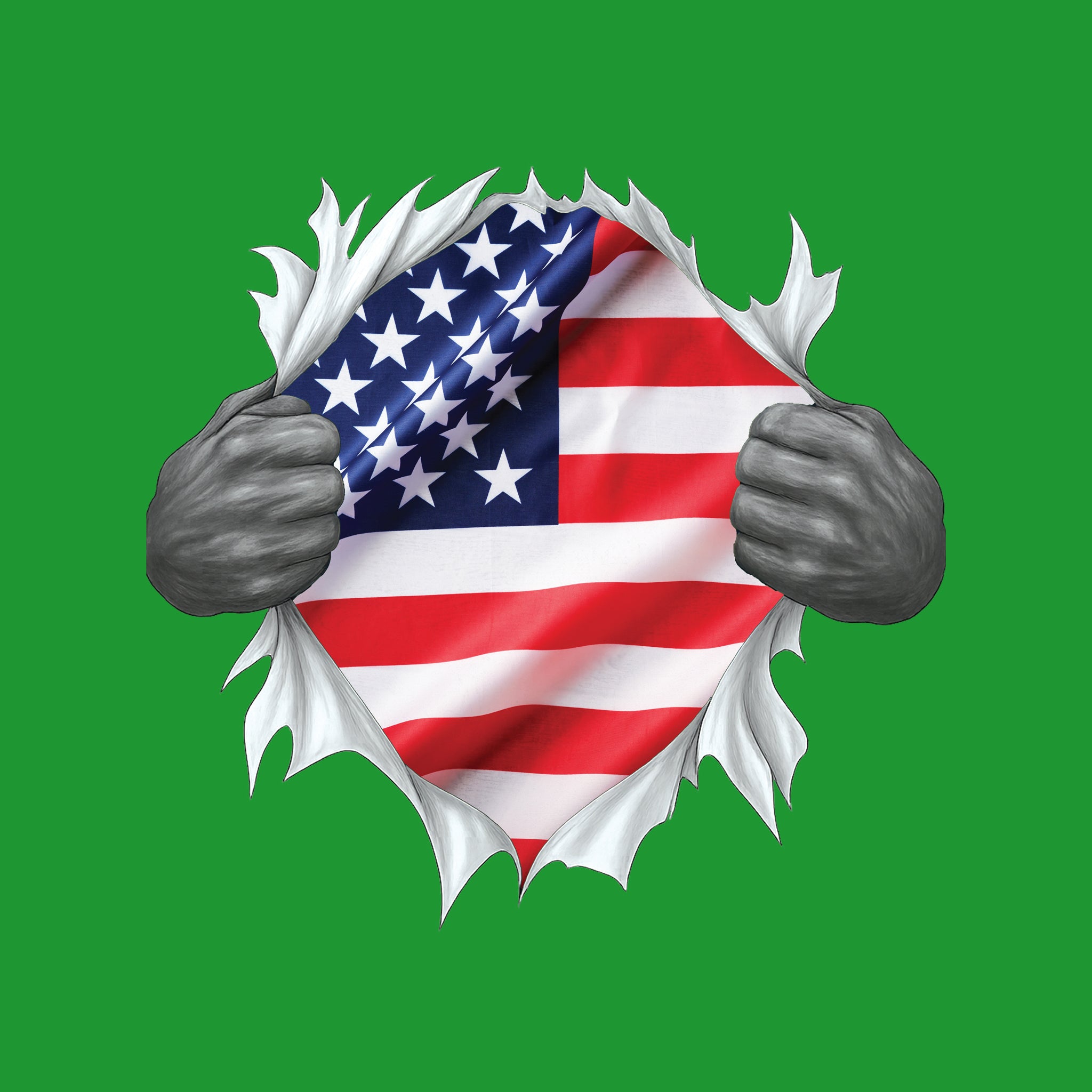 Chest Rip US Flag