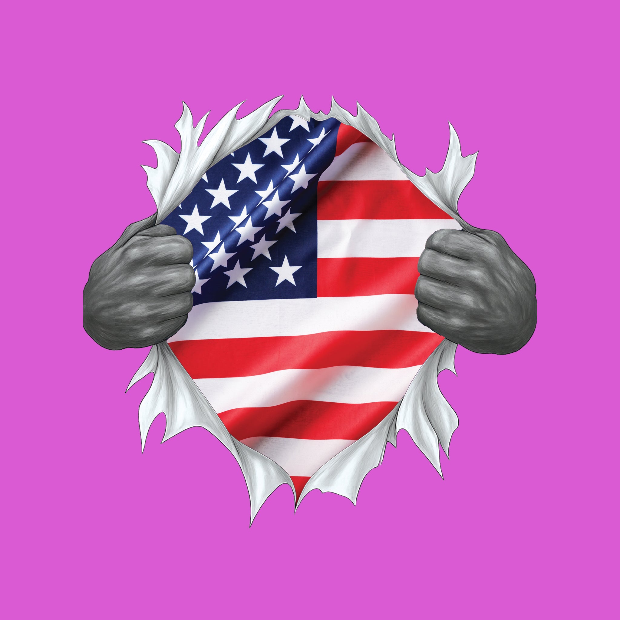 Chest Rip US Flag