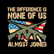 None of Us 'Almost' Joined