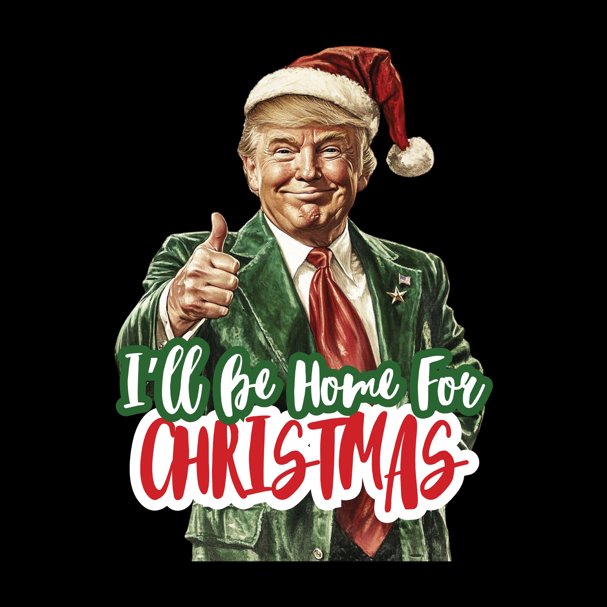 I'll Be Home for Christmas Thumbs Up