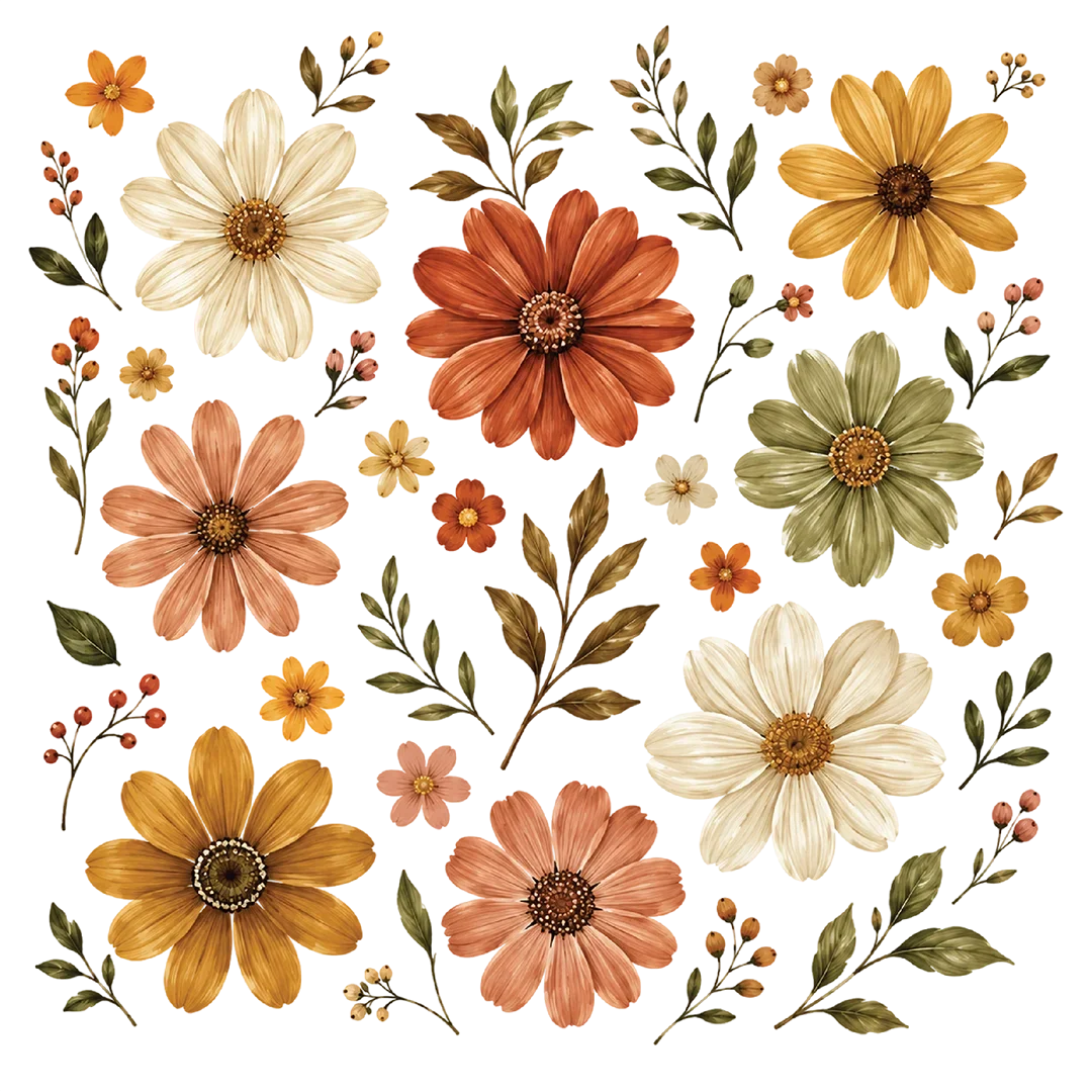 Autumn Floral Garden