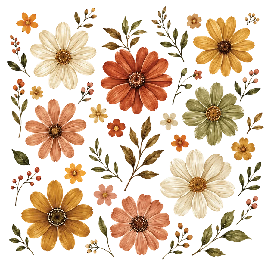 Autumn Floral Garden