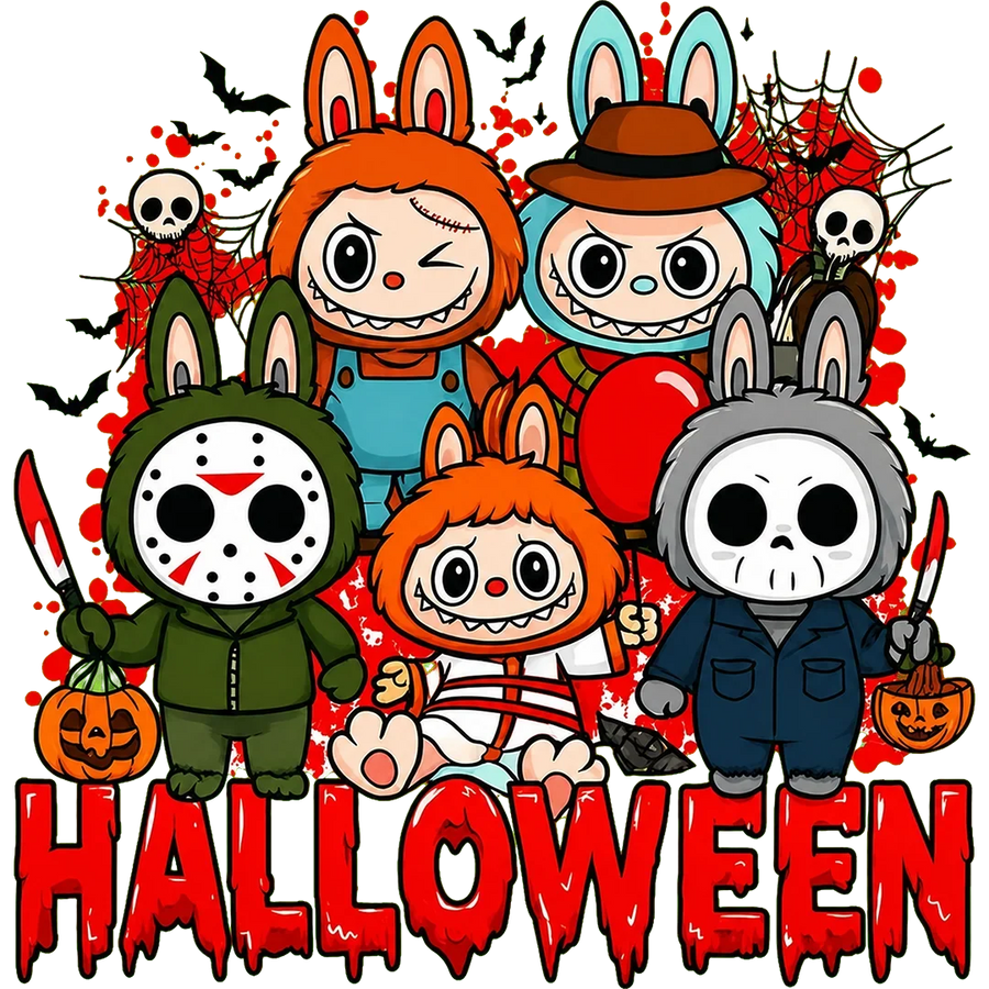 Bunny Costume Horror Friends