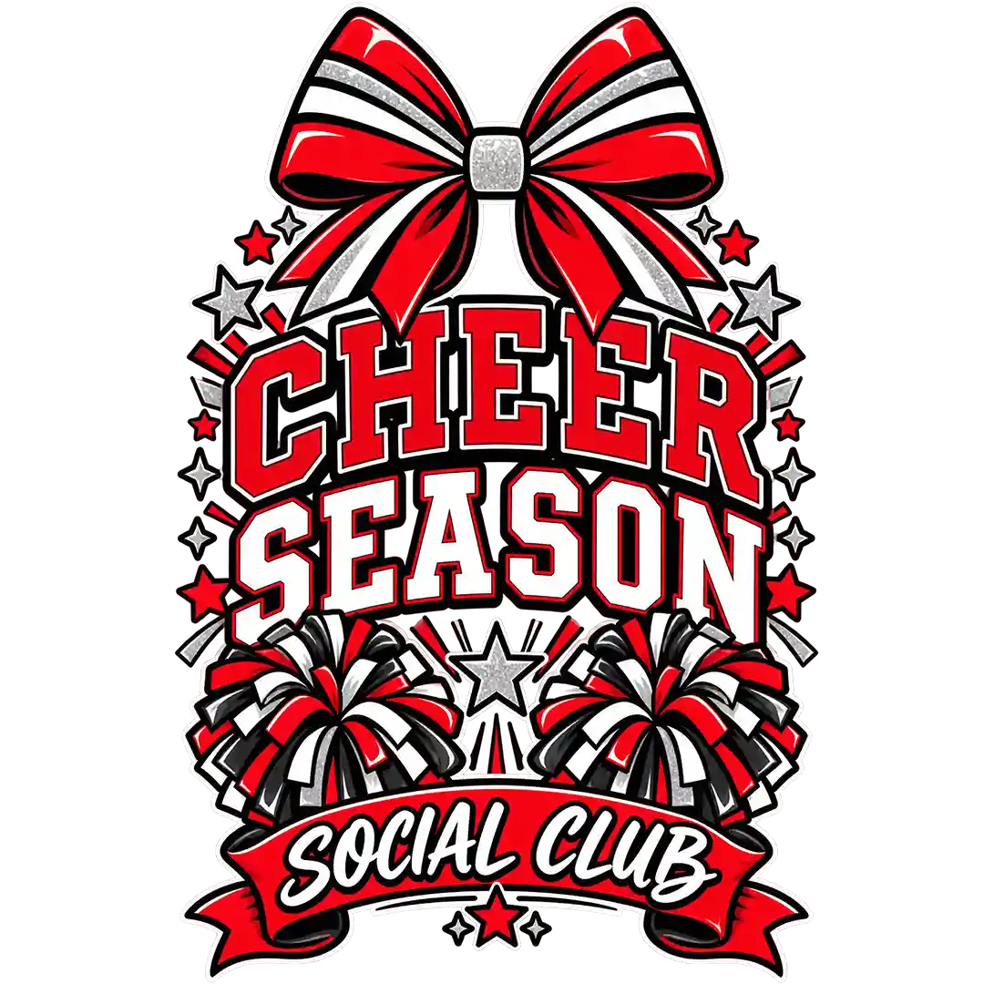Cheer Season Social Club Bow