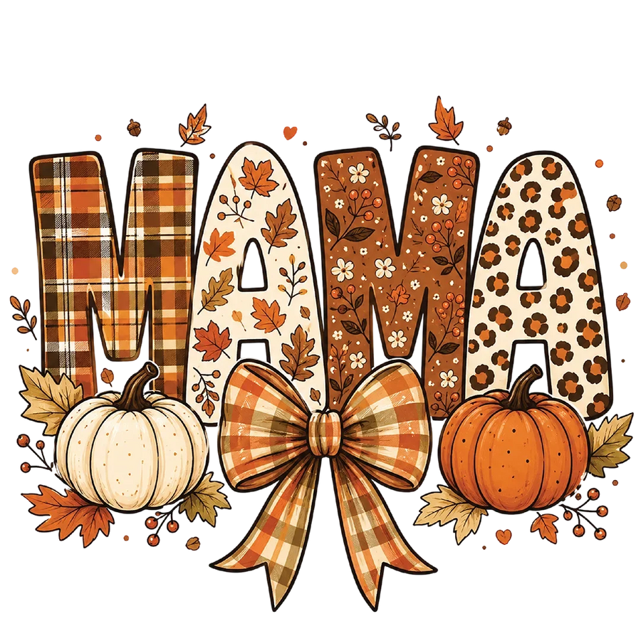 Fall Mama Plaid and Leopard
