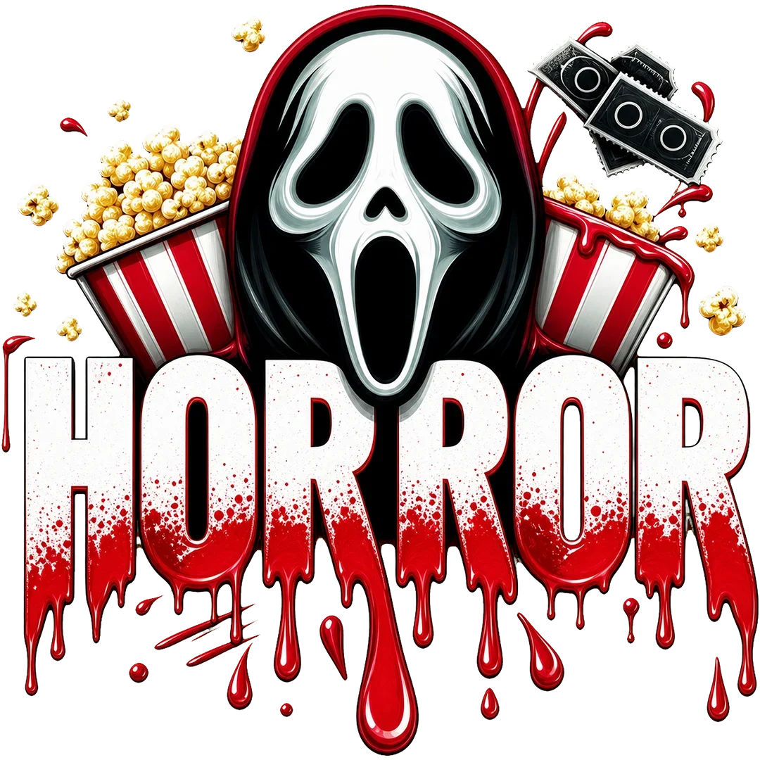 Ghost Mask Popcorn Horror
