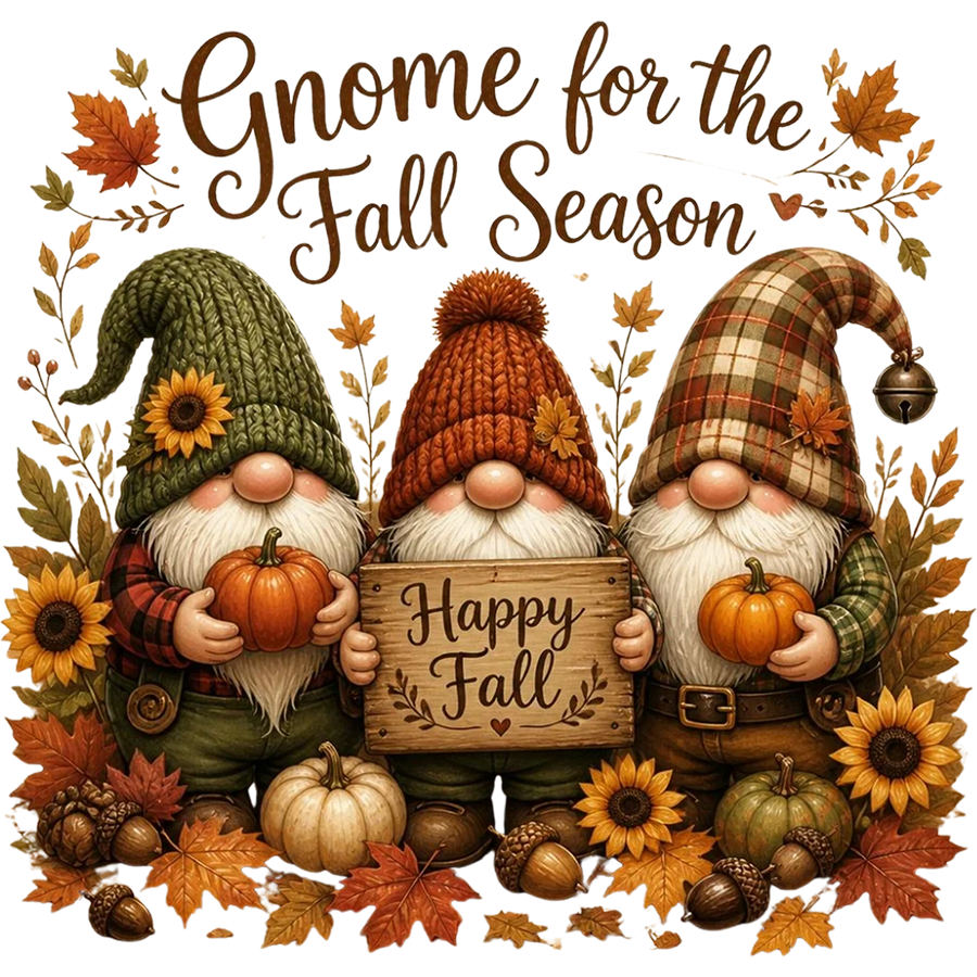 Gnome for the Fall Season