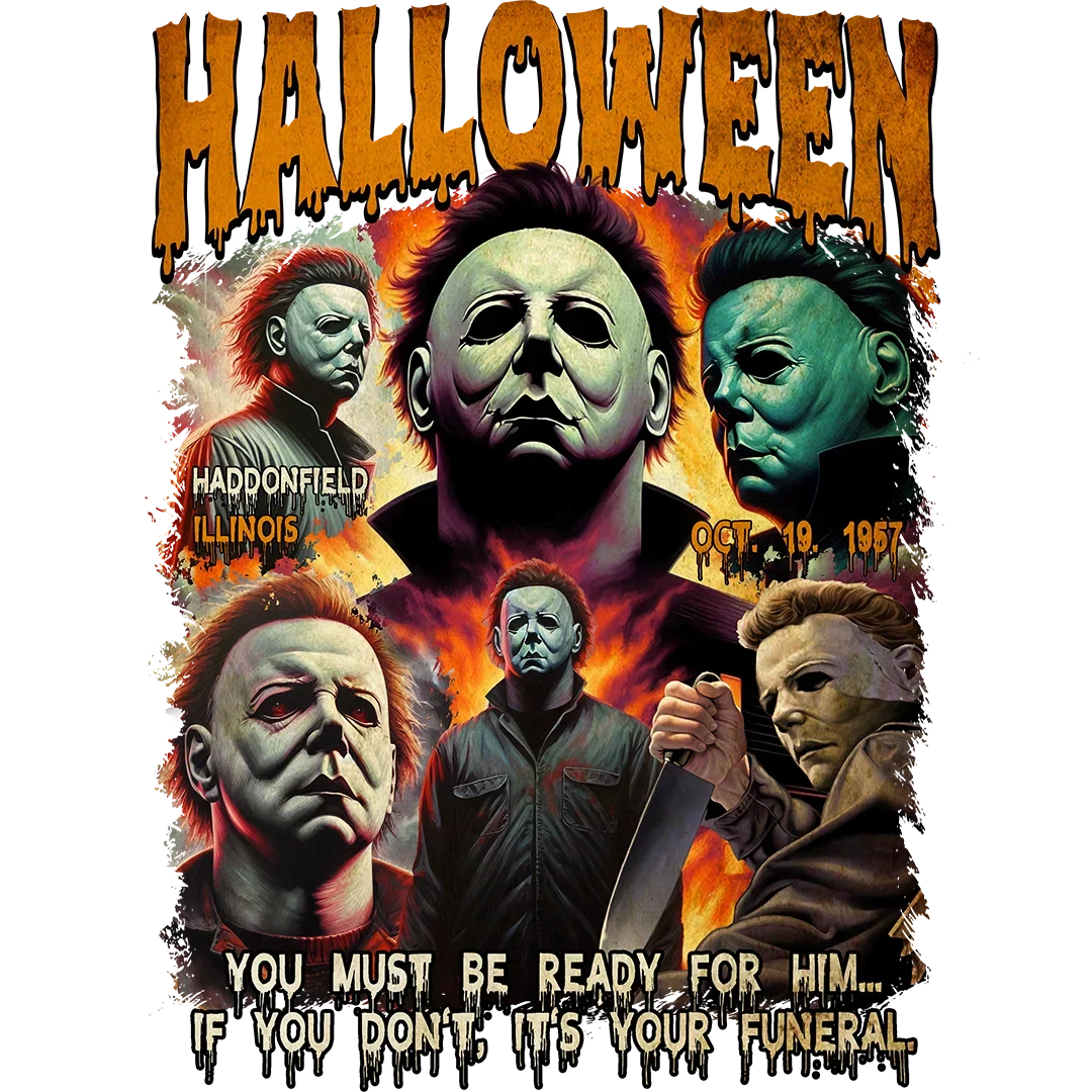Halloween Silent Mask Story Collage