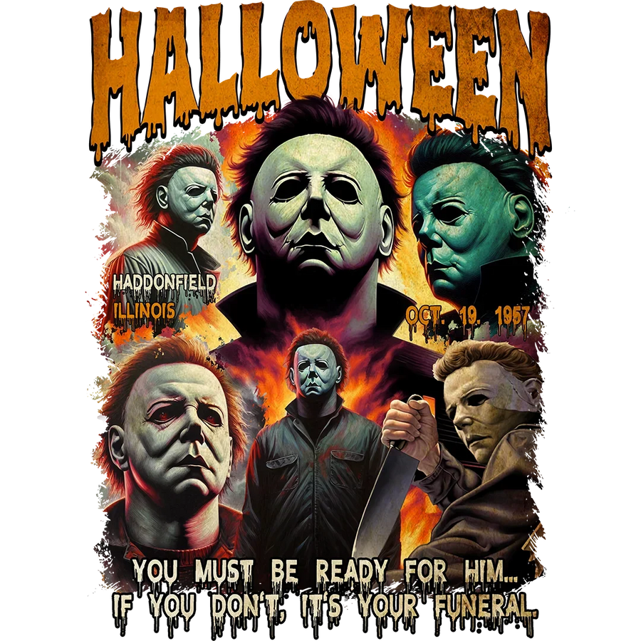 Halloween Silent Mask Story Collage