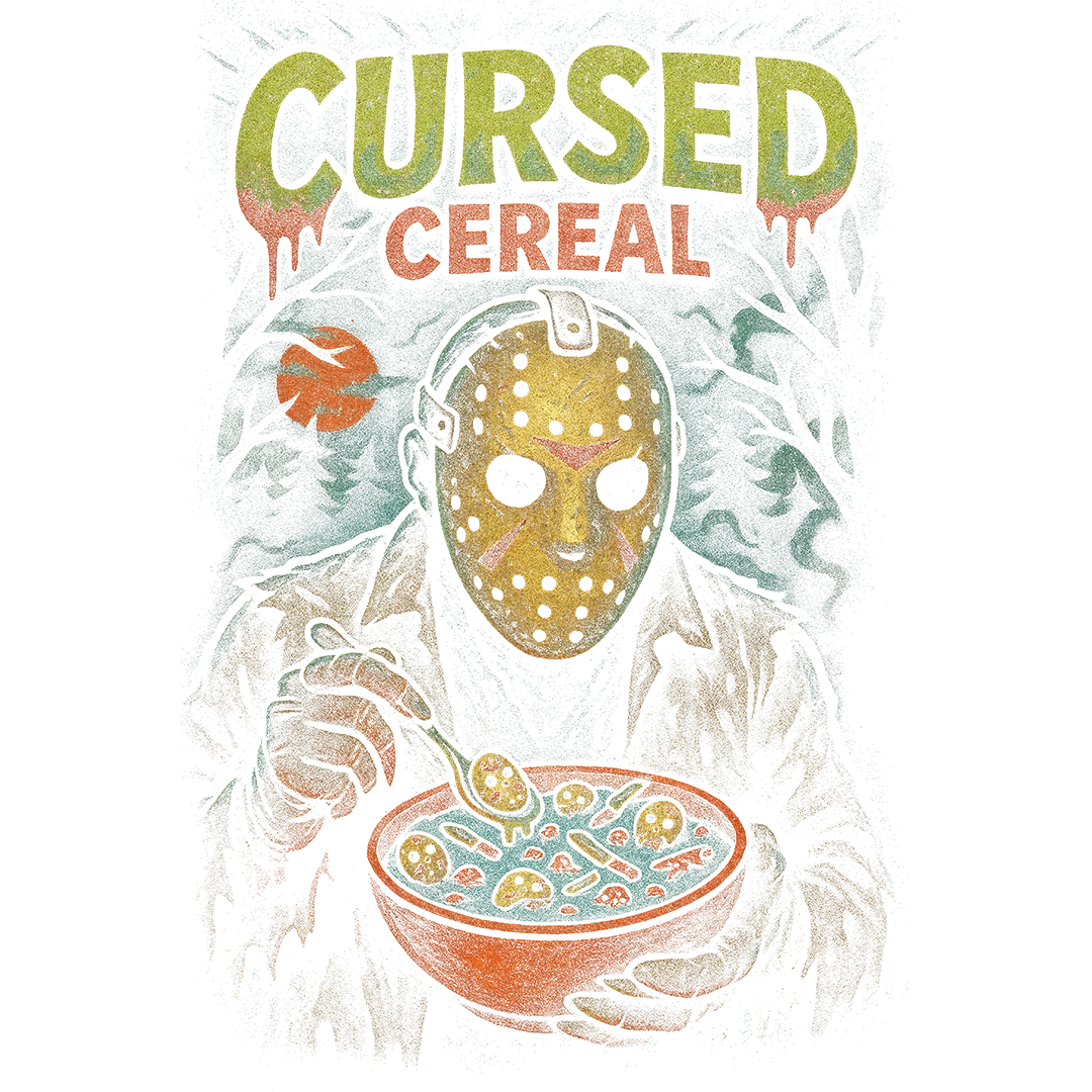 Hockey Mask Cursed Cereal
