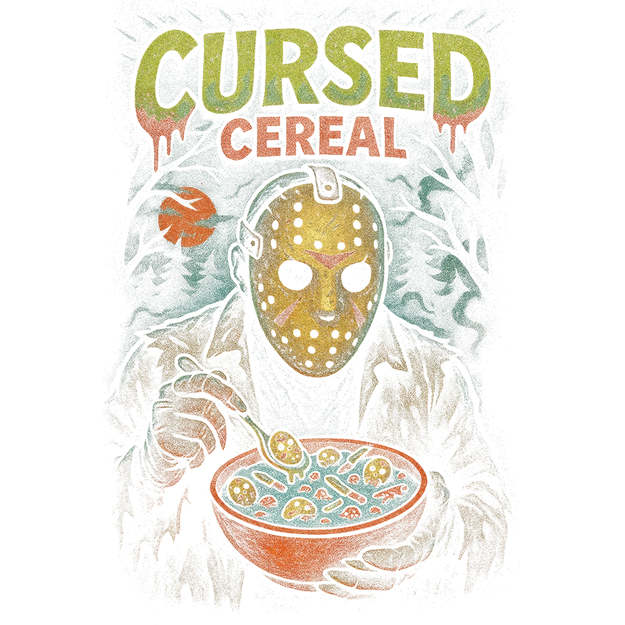 Hockey Mask Cursed Cereal