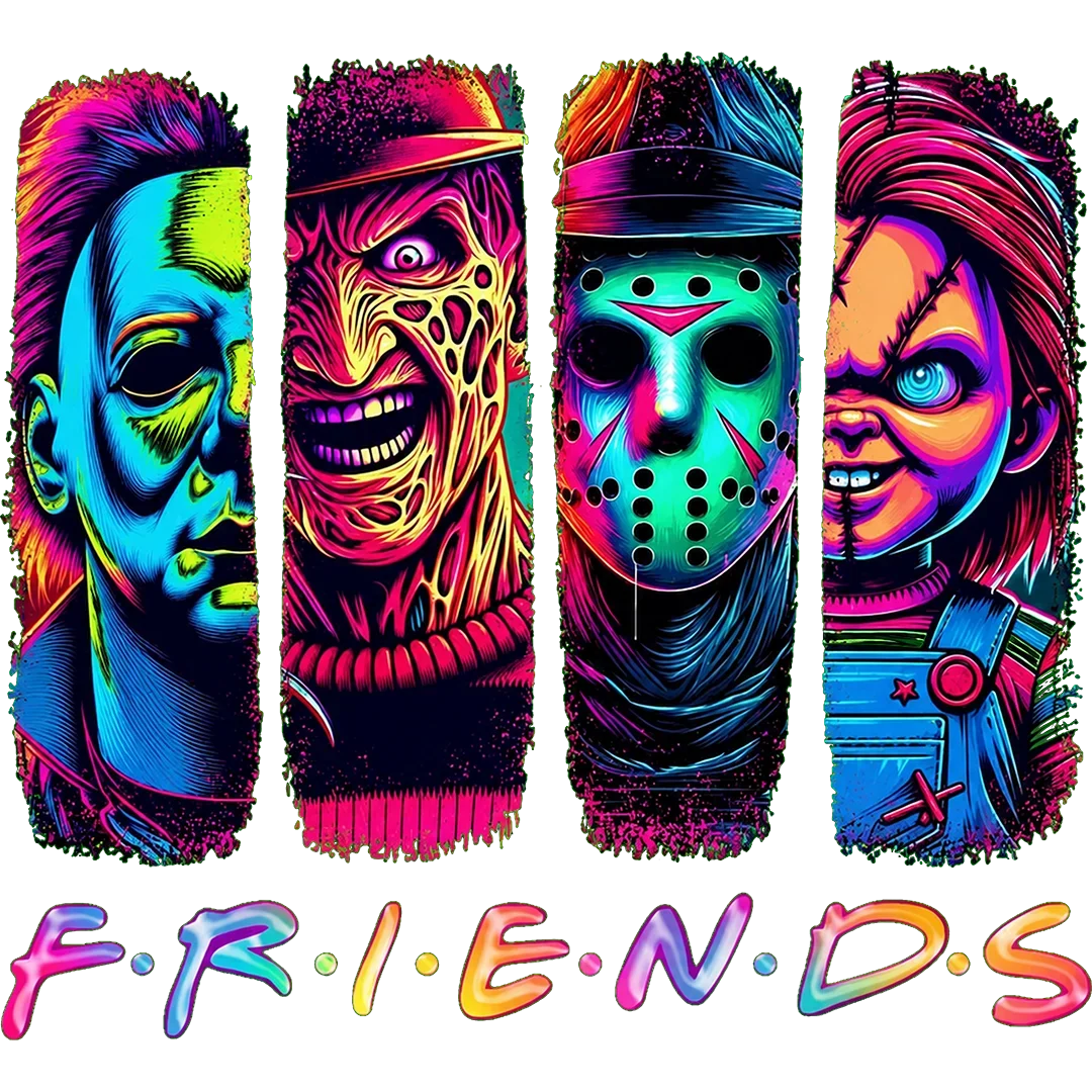 Neon Slasher Friends Color Dots