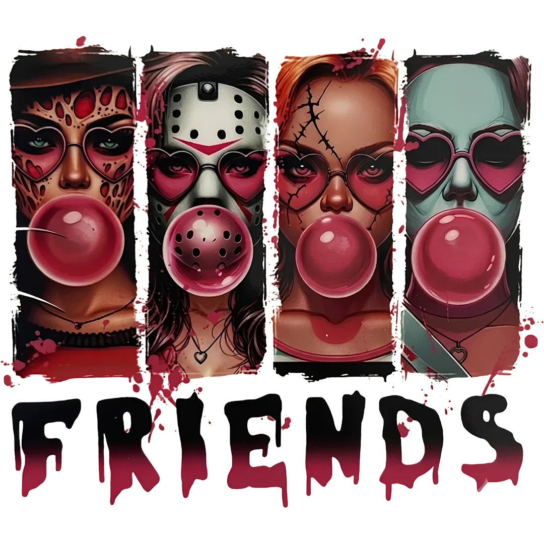Pink Slasher Girls Bubble Gum