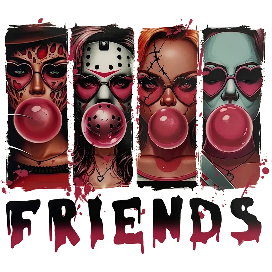 Pink Slasher Girls Bubble Gum
