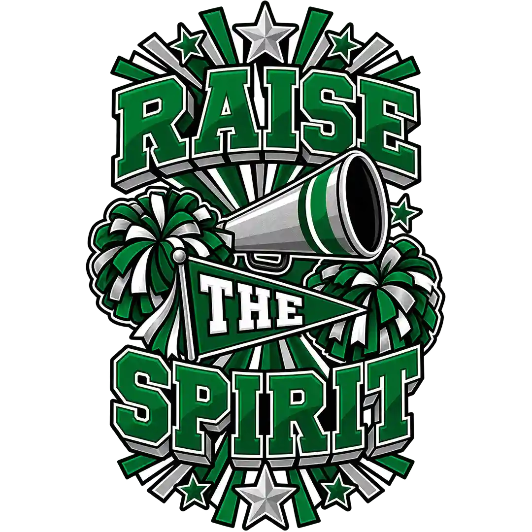 Raise the Spirit Green Varsity