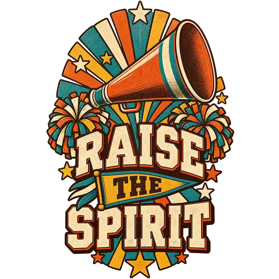 Raise the Spirit Retro Burst