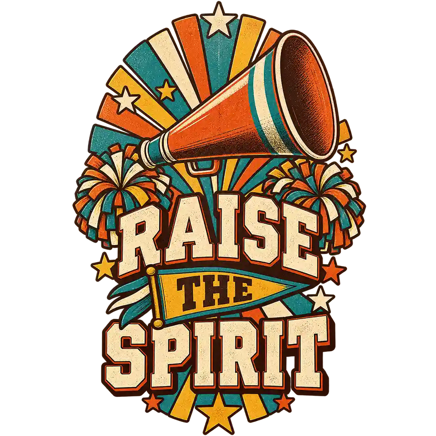 Raise the Spirit Retro Burst