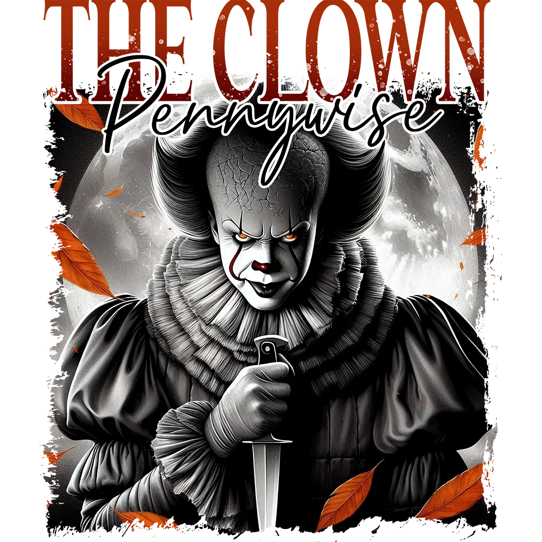 Sewer Clown Knife Portrait