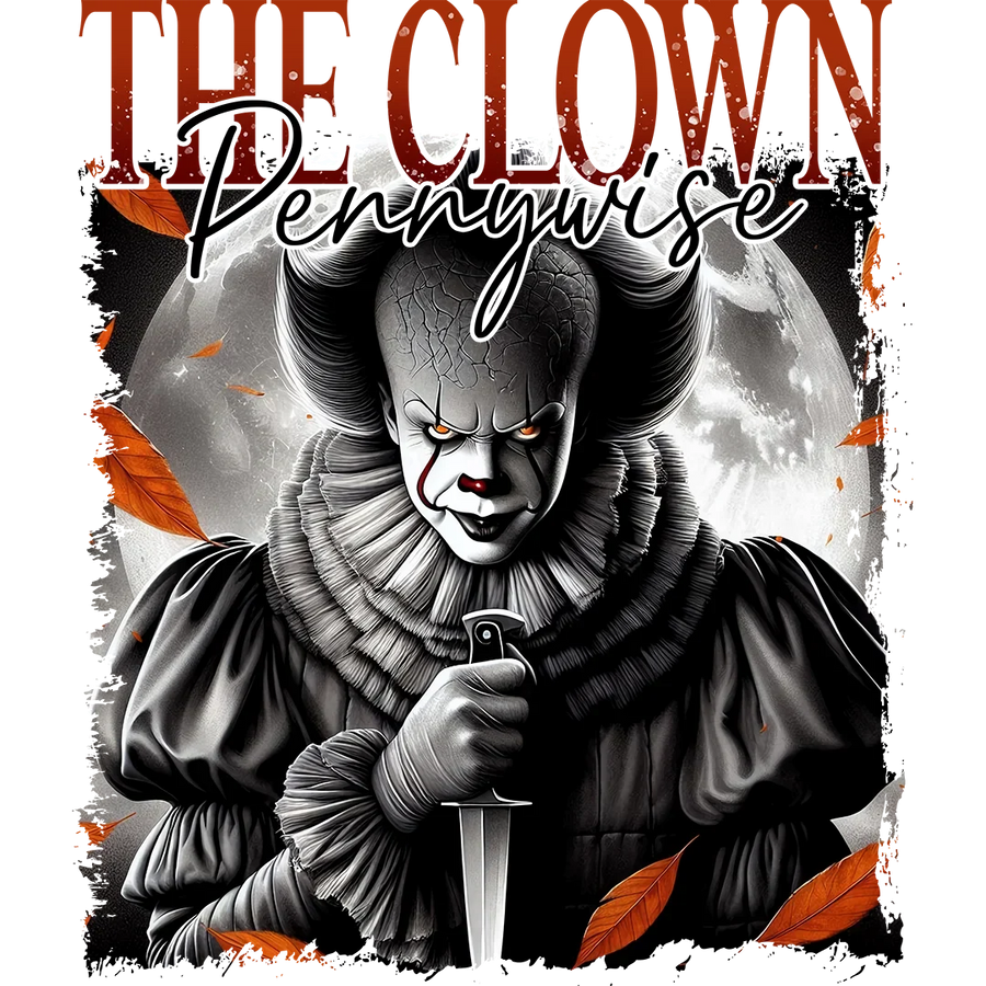 Sewer Clown Knife Portrait