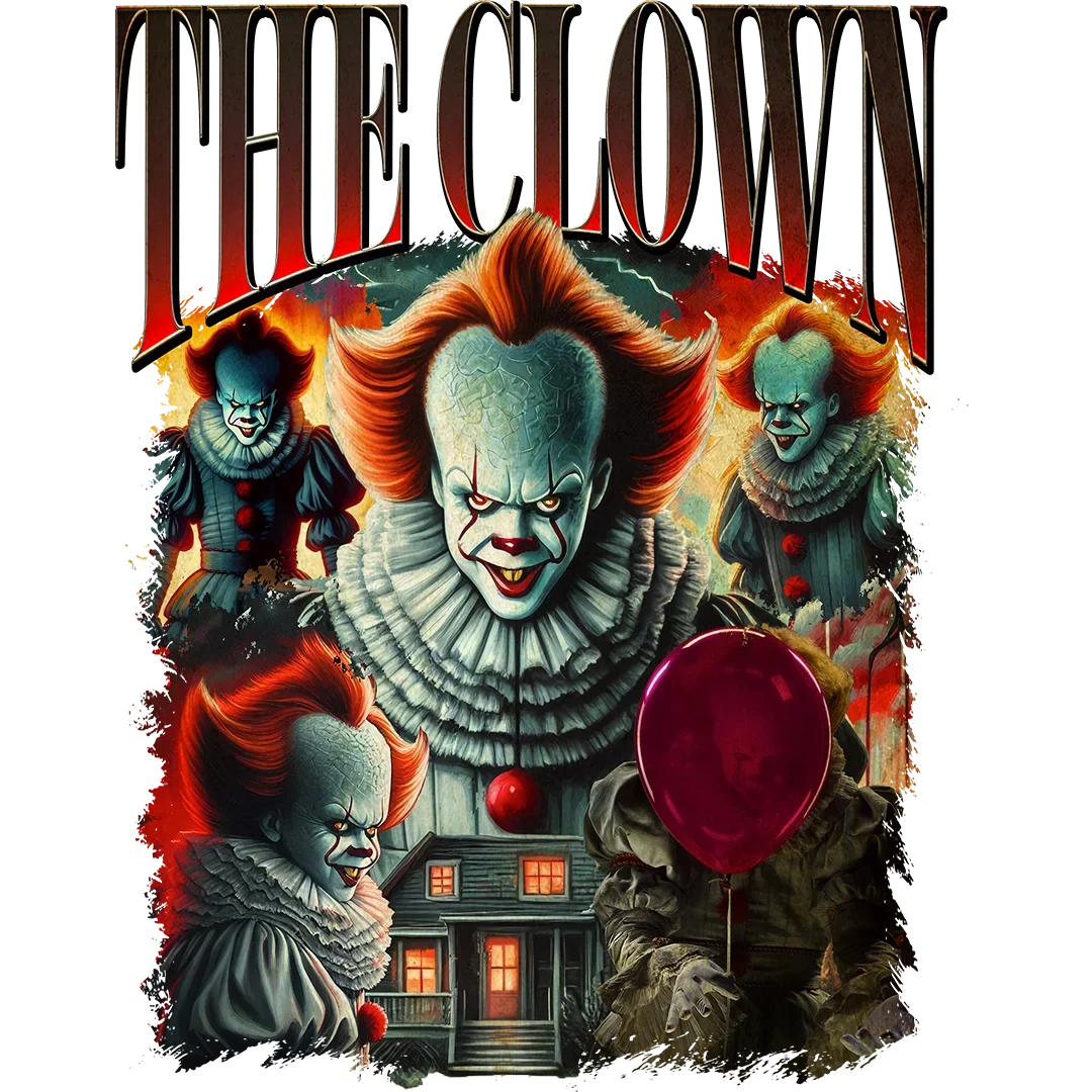 Sewer Clown Scene Collage