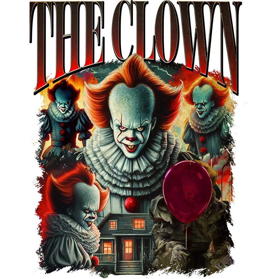 Sewer Clown Scene Collage
