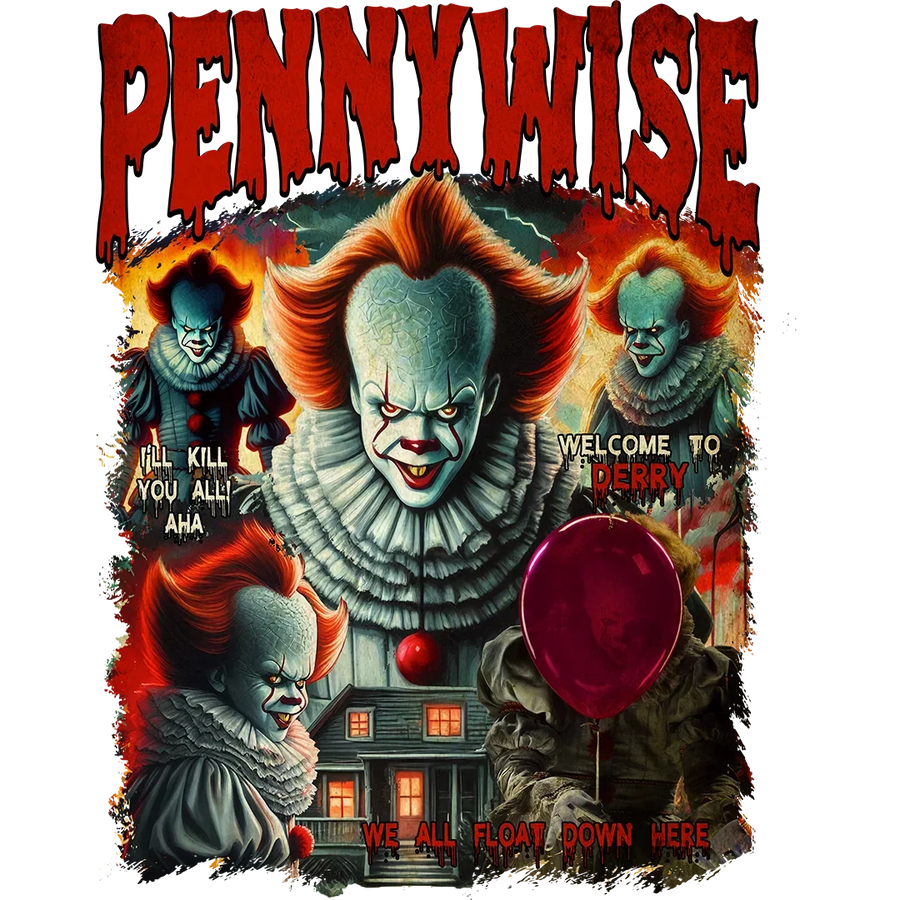 Sewer Clown Story Collage