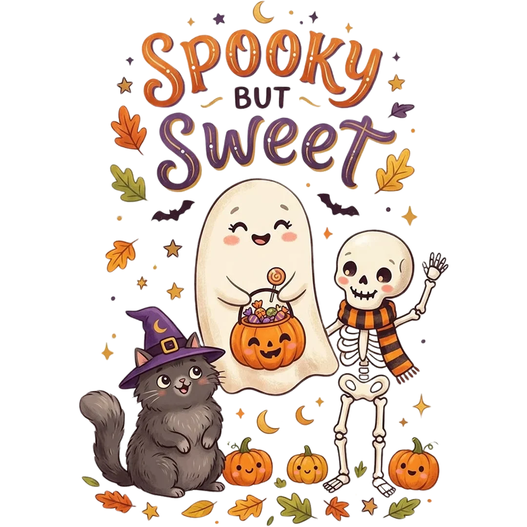 Spooky but Sweet Halloween Friends