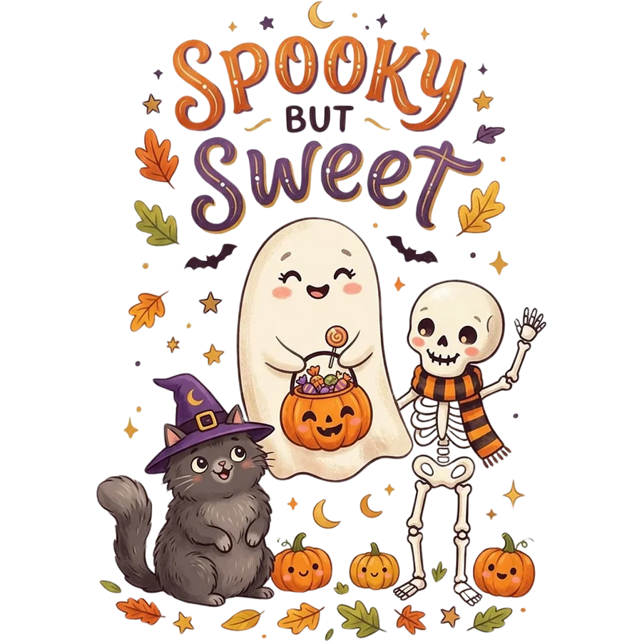 Spooky but Sweet Halloween Friends