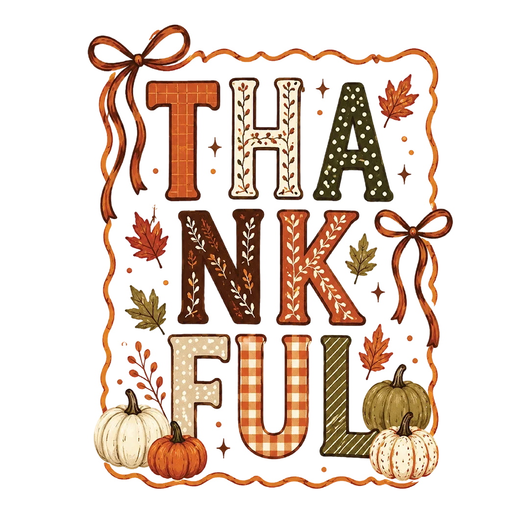 Thankful Patchwork Letters