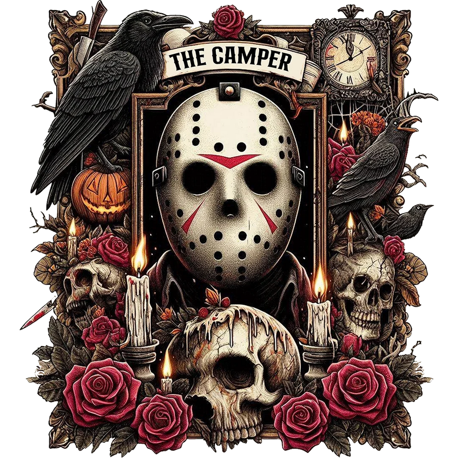 The Camper Gothic Hockey Mask