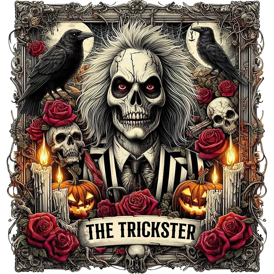 The Trickster Gothic Skull