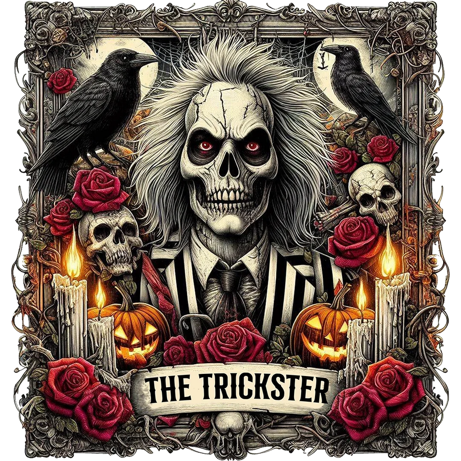 The Trickster Gothic Skull