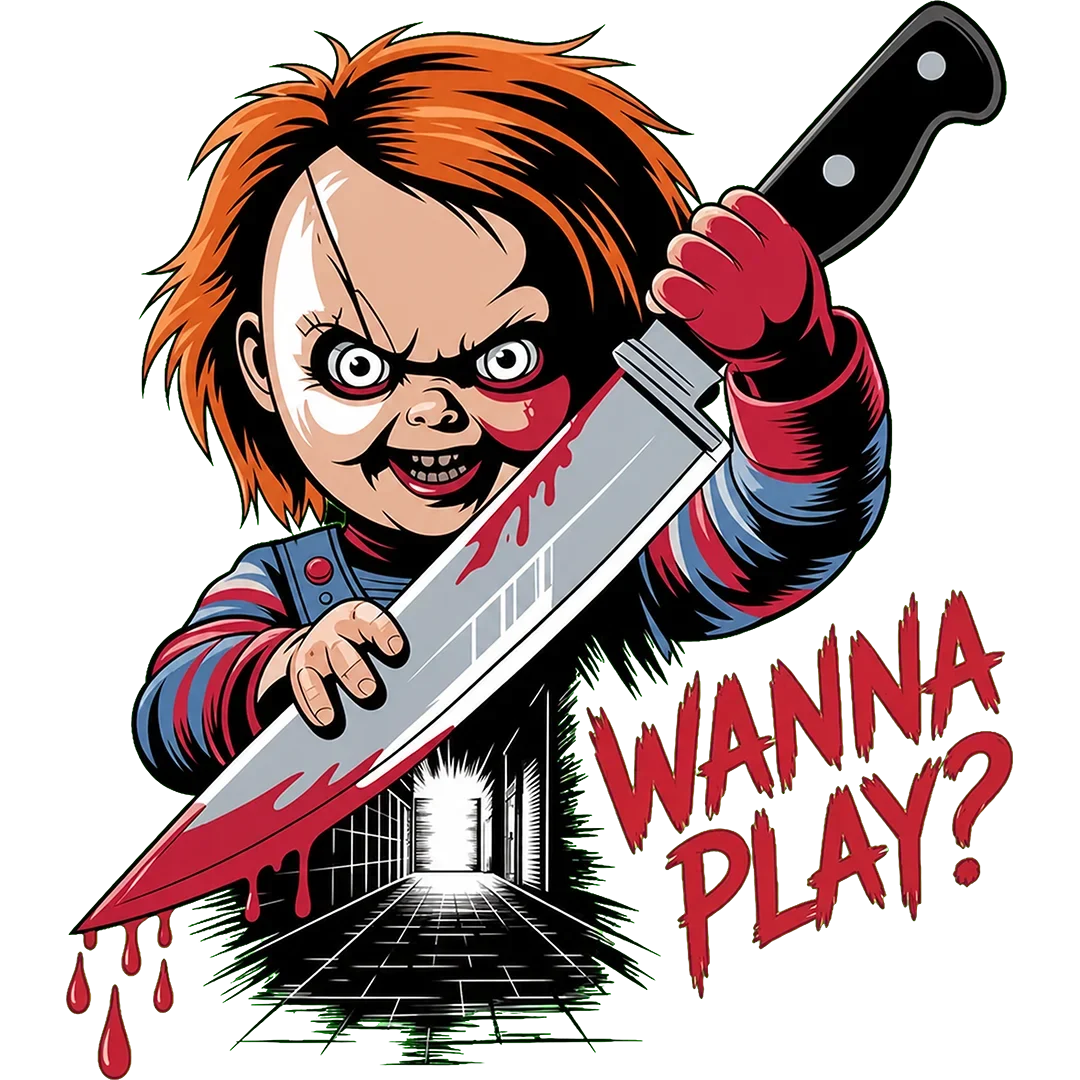 Wanna Play Cartoon Killer Doll