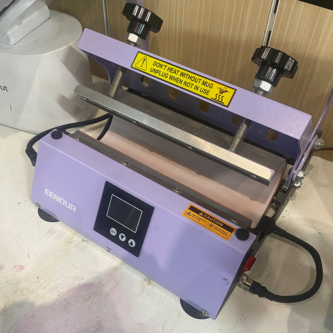Pre-cut sublimation transfers ready for compatible blanks